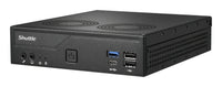 Shuttle XPС slim DH610V2 PC/Workstation Barebone 1,35 l großer PC Schwarz Intel H610 LGA 1700