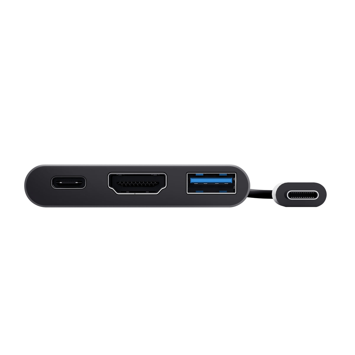 Trust Dalyx USB 3.2 Gen 1 (3.1 Gen 1) Type-C Aluminium, Schwarz