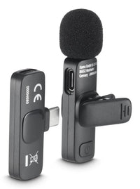Hama Smart Wireless Schwarz Lavalier-/Aufsteckmikrofon
