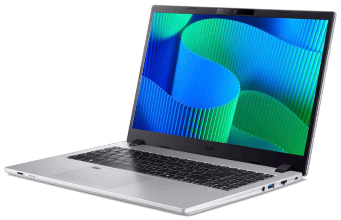 Acer TravelMate P2 TMP215-55-G2-TCO-52HG Intel Core Ultra 5 225U Laptop 39,6 cm (15.6") Full HD 16 GB DDR5-SDRAM 512 GB SSD Wi-Fi 6E (802.11ax) Windows 11 Pro Deutsch Silber