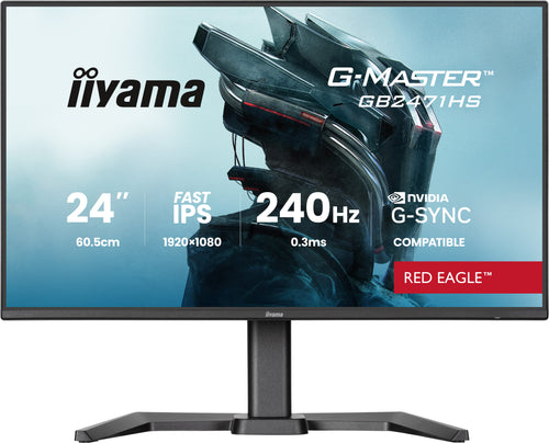 iiyama G-MASTER GB2471HS-B1 Computerbildschirm 60,5 cm (23.8") 1920 x 1080 Pixel Full HD Schwarz