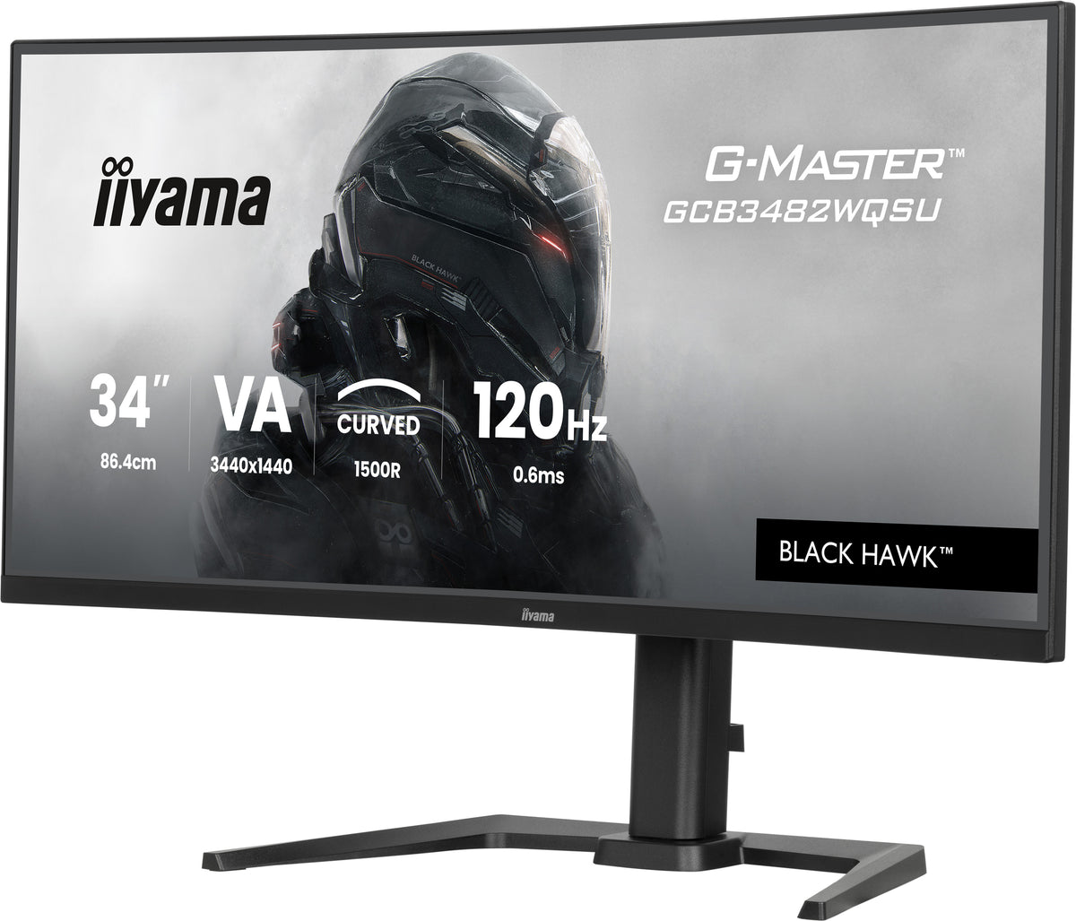 iiyama GCB3482WQSU-B1 Computerbildschirm 86,4 cm (34") 3440 x 1440 Pixel UltraWide Quad HD LED Schwarz