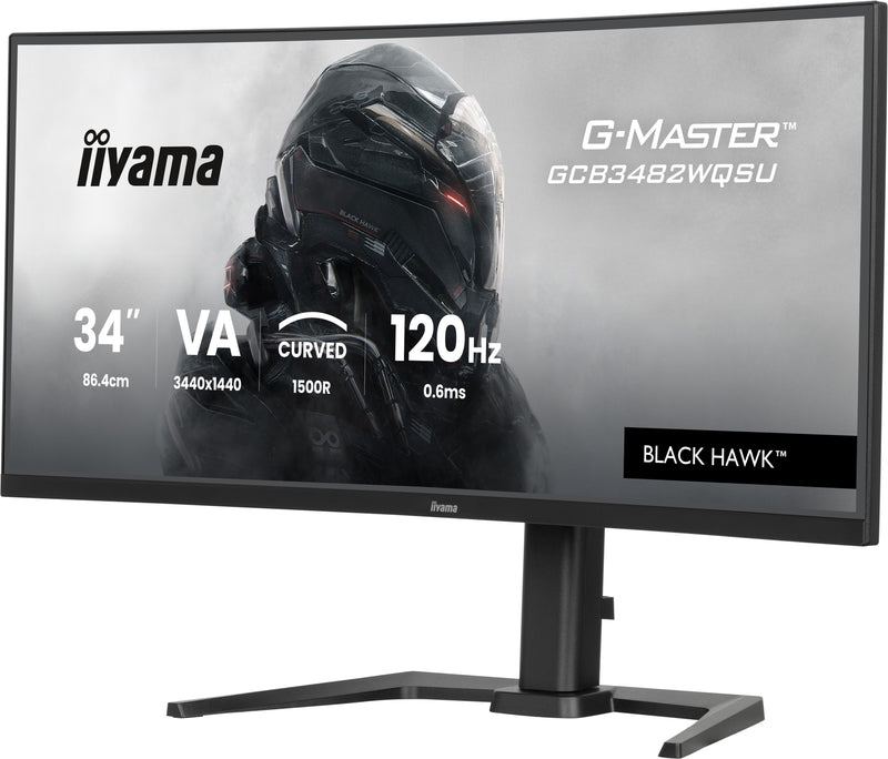 iiyama GCB3482WQSU-B1 Computerbildschirm 86,4 cm (34") 3440 x 1440 Pixel UltraWide Quad HD LED Schwarz