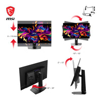 MSI MPG 321URXDE QD-OLED Computerbildschirm 80 cm (31.5") 3840 x 2160 Pixel 4K Ultra HD Schwarz
