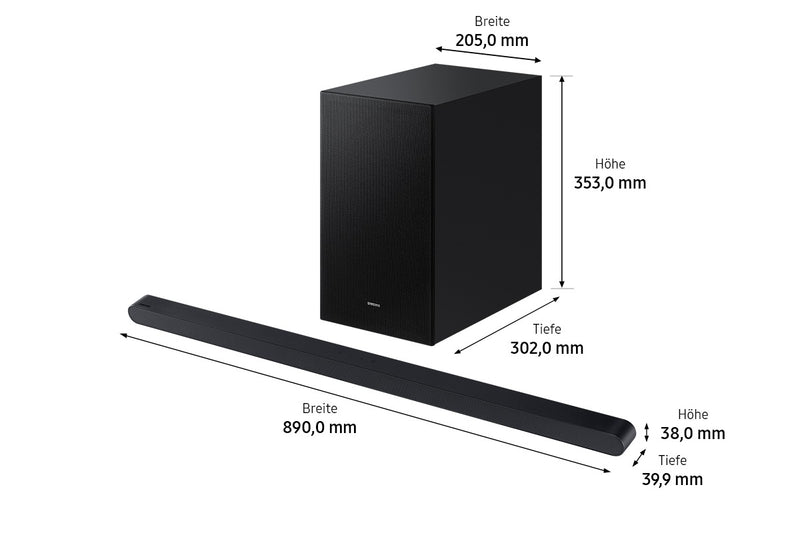 Samsung Ultra Slim Soundbar HW-S710GD 3.1-Kanal & Subwoofer (2024)