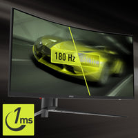 MSI MAG 345CQRDE Computerbildschirm 86,4 cm (34") 3440 x 1440 Pixel UltraWide Dual Quad HD Schwarz