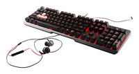 MSI Vigor GK60 Tastatur Gaming USB QWERTZ Deutsch Schwarz