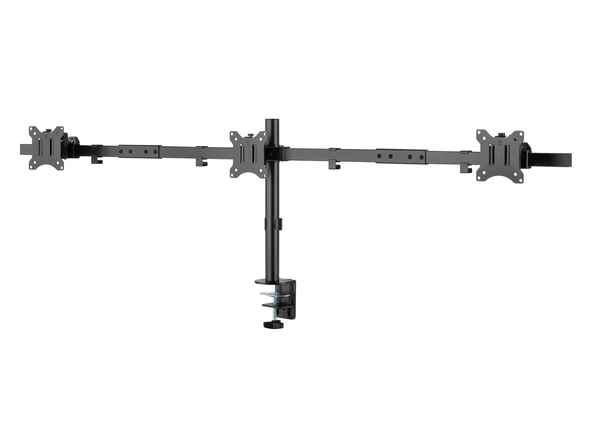 Equip 17"-32" Dreifach schwenkbare Monitor-Schreibtischhalterung