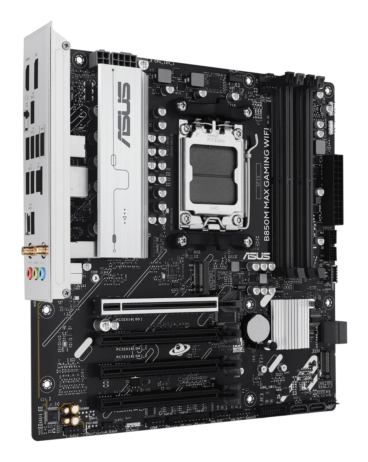 ASUS B850M MAX GAMING WIFI AMD B850 Sockel AM5 micro ATX
