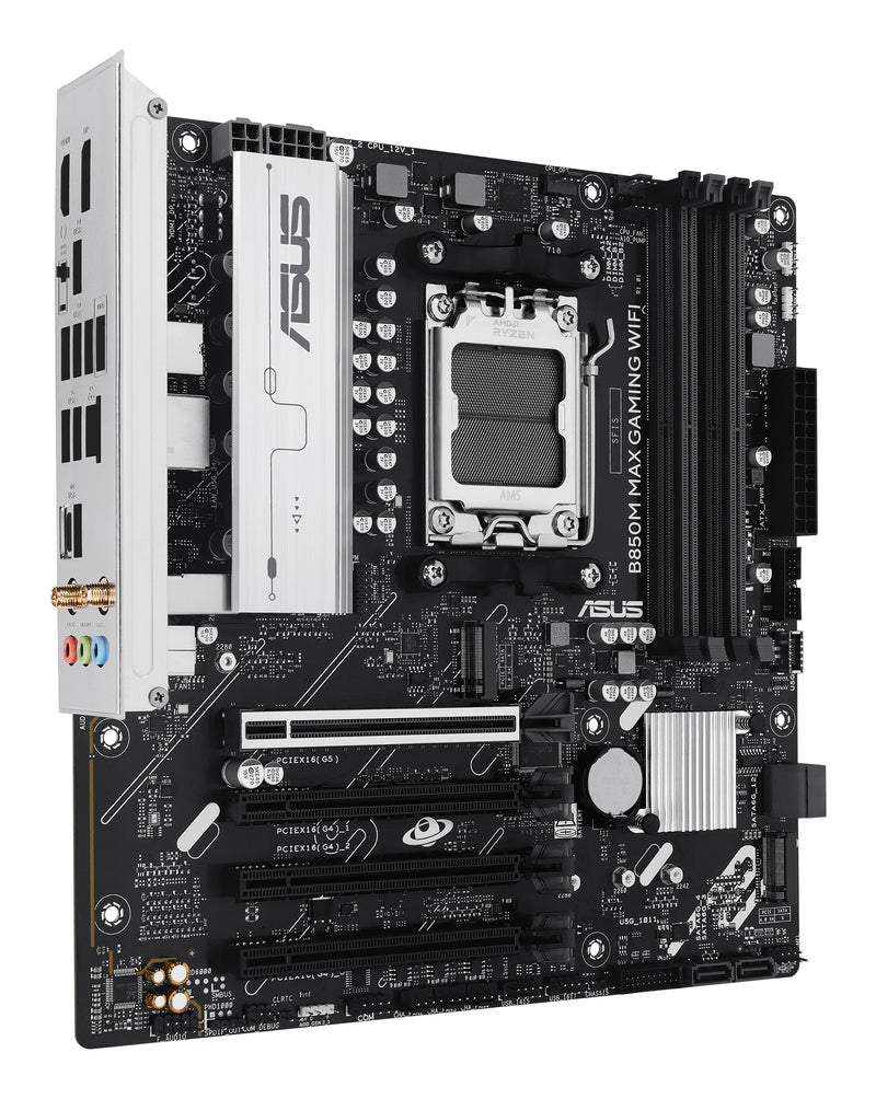 ASUS B850M MAX GAMING WIFI AMD B850 Sockel AM5 micro ATX