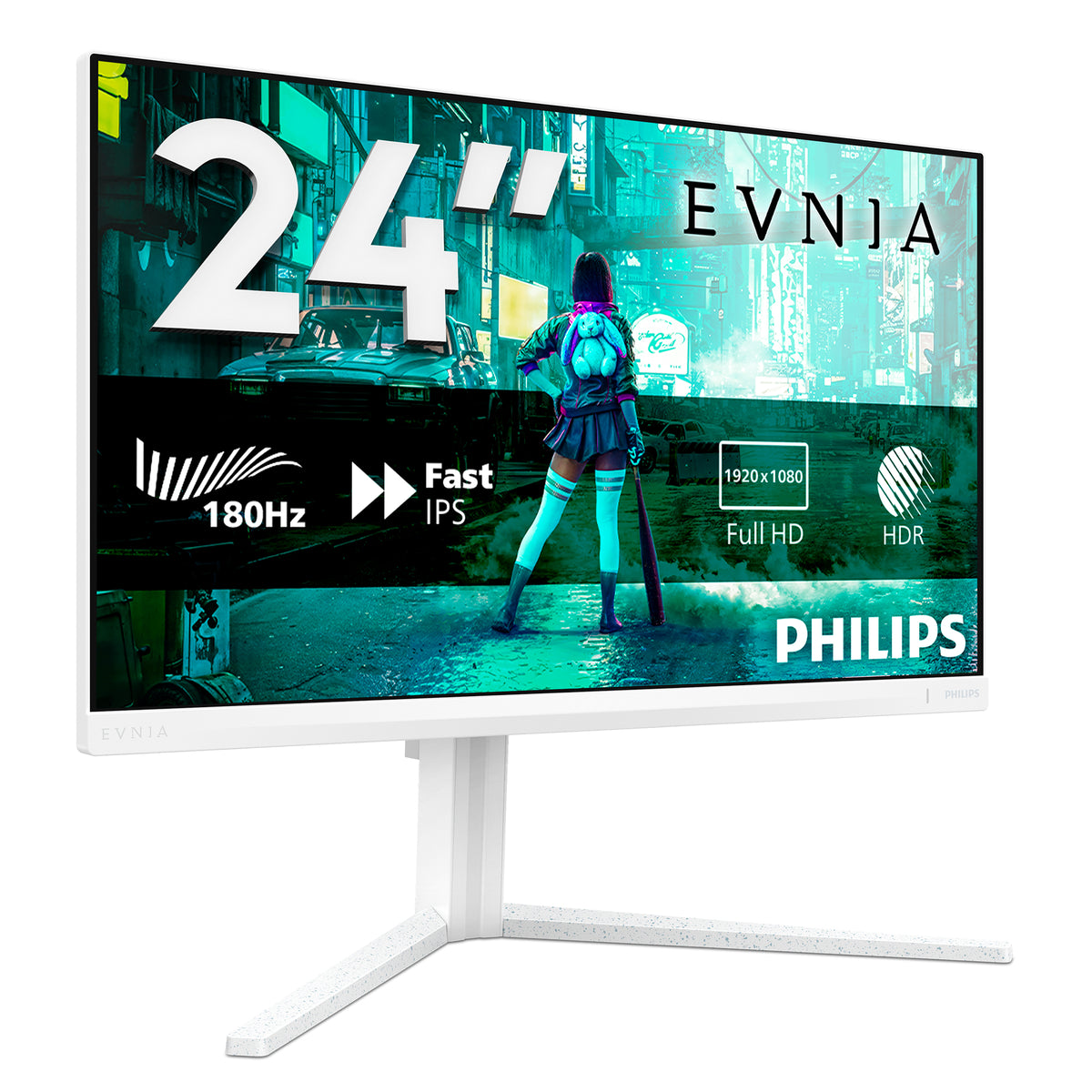 Philips Evnia 24M2N3201A/00 Computerbildschirm 60,5 cm (23.8") 1920 x 1080 Pixel Full HD LCD Weiß