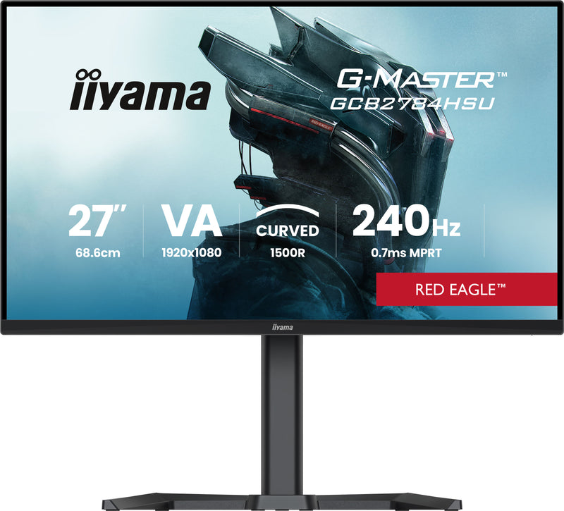 iiyama G-MASTER GCB2784HSU-B1 27" 240Hz Computerbildschirm 68,6 cm (27") 1920 x 1080 Pixel Schwarz