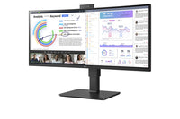 LG 34BQ77QC-B Computerbildschirm 86,4 cm (34") 3440 x 1440 Pixel UltraWide Dual Quad HD LCD Schwarz