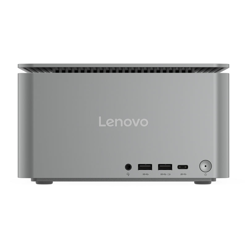 Lenovo ThinkCentre neo Ultra Intel® Core™ i5 i5-14500T 16 GB DDR5-SDRAM 512 GB SSD NVIDIA GeForce RTX 4060 Windows 11 Pro Mini PC Mini-PC Grau