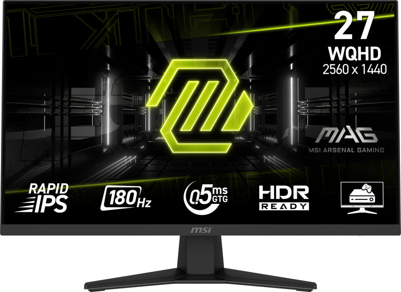 MSI MAG 274QF Computerbildschirm 68,6 cm (27") 2560 x 1440 Pixel Wide Quad HD LCD Schwarz