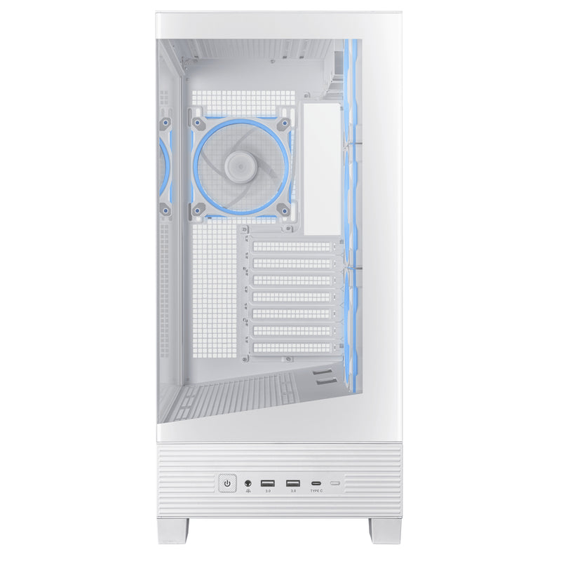 ASUS A31 Plus TG ARGB WHITE Midi Tower Weiß
