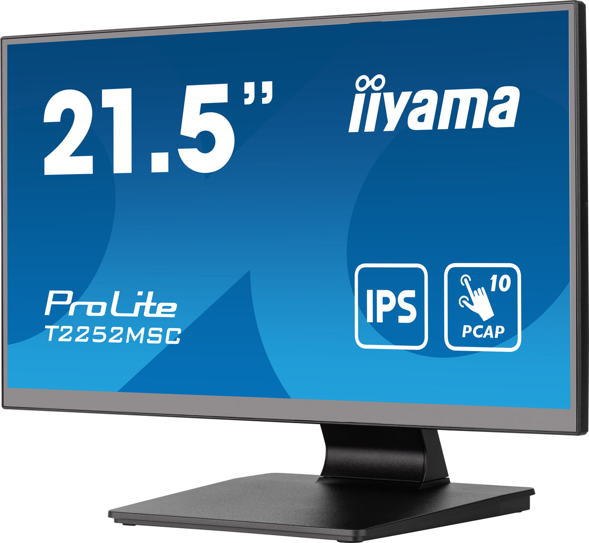 iiyama ProLite T2252MSC-B2 Computerbildschirm 54,6 cm (21.5") 1920 x 1080 Pixel Full HD LCD Touchscreen Schwarz