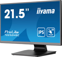 iiyama ProLite T2252MSC-B2 Computerbildschirm 54,6 cm (21.5") 1920 x 1080 Pixel Full HD LCD Touchscreen Schwarz
