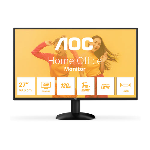 AOC B3 Q27B35S3 Computerbildschirm 68,6 cm (27") 2560 x 1440 Pixel Quad HD LED Schwarz