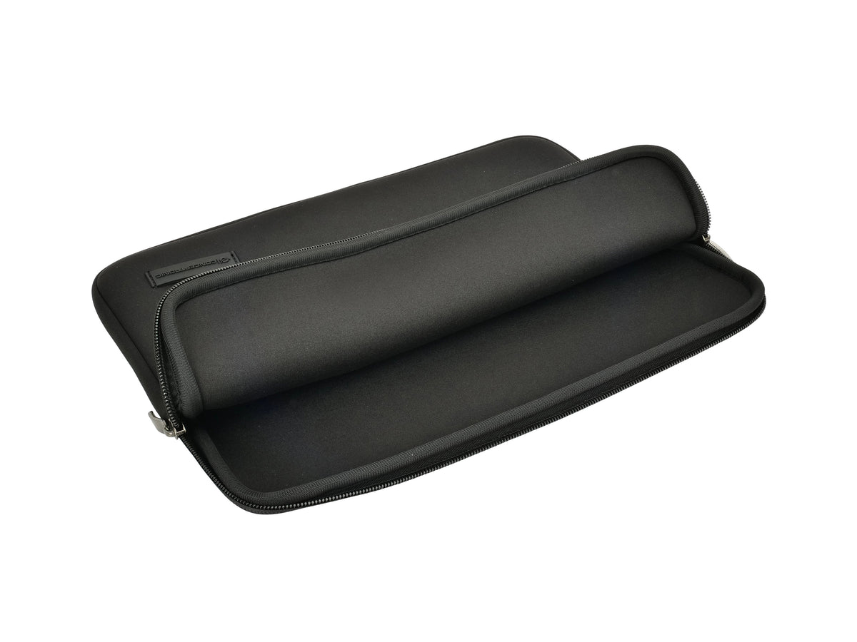 Conceptronic OBRIX01B Laptophülle 12", 12 Zoll Notebook-Schutzhülle, kompatibel mit iPad Pro 12,9", Surface Pro 9/8/X und 11,6–12" Chromebooks, hergestellt aus recycelten Materialien