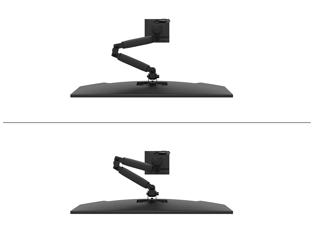 Neomounts DS60-600BL1 Monitorarm 10-32" - Quick Fix - 180°-Stopp