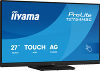 iiyama ProLite T2754MSC-B2AG Computerbildschirm 68,6 cm (27") 1920 x 1080 Pixel Full HD LED Touchscreen Multi-Nutzer Schwarz