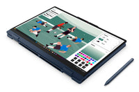 Lenovo IdeaPad 5 2-in-1 15AGP11 Copilot+ PC AMD Ryzen AI 5 430 Hybrid (2-in-1) 38,9 cm (15.3") Touchscreen WUXGA 16 GB DDR5-SDRAM 512 GB SSD Wi-Fi 7 (802.11be) Windows 11 Home Blau Deutsch