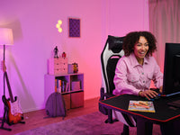 Trust GXT 714 RUYA Universal-Gamingstuhl Schwarz, Weiß