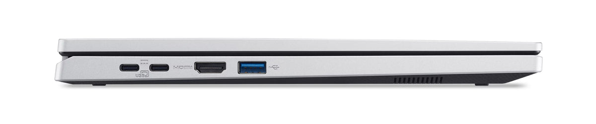 Acer Aspire Go 14 AG14-22P-R72R AMD Ryzen™ 5 7520U Laptop 35,6 cm (14") WUXGA 16 GB LPDDR5-SDRAM 512 GB SSD Wi-Fi 6 (802.11ax) Windows 11 Home Silber QWERTY