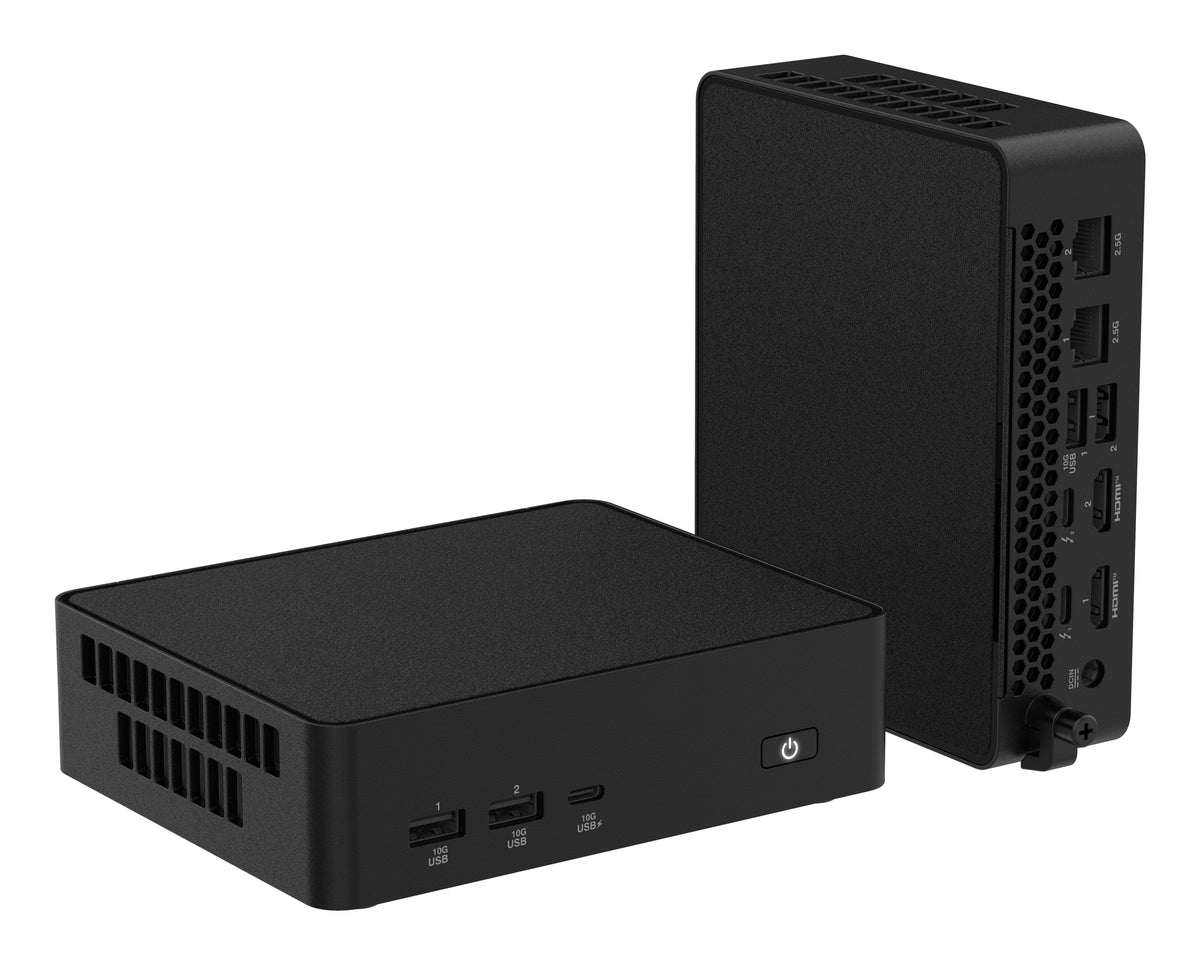 ASUS NUC RNUC16WCKW3051M2 Intel Core 3 304 8 GB DDR5-SDRAM 128 GB SSD Mini PC Mini-PC Schwarz