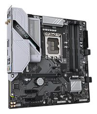 GIGABYTE B760M GAMING PLUS WIFI DDR4-Mainboard - Unterstützt 14. Gen. Intel Core CPUs, 4+1+1 Phasen VRM, bis zu 5333 MHz DDR4 (OC), 2xPCIe 4.0 M.2, Wi-Fi 6, 1 GbE LAN, USB 3.2 Gen 1