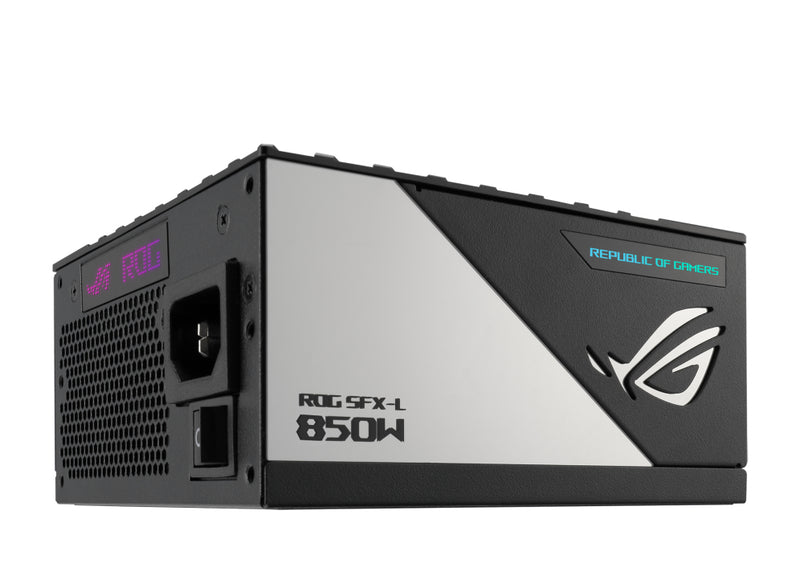 ASUS ROG Loki SFX-L 850W Platinum Netzteil 24-pin ATX Schwarz, Silber