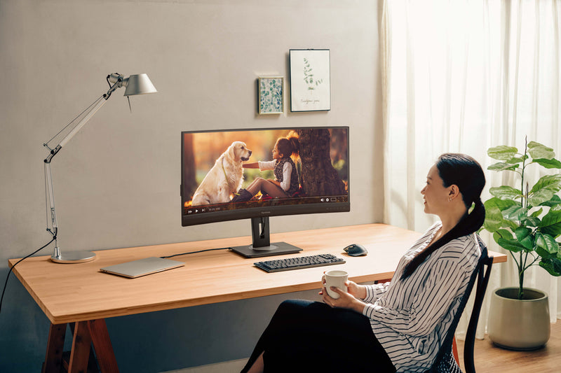 Viewsonic VG3456C Computerbildschirm 86,4 cm (34") 3440 x 1440 Pixel UltraWide Quad HD LED Schwarz