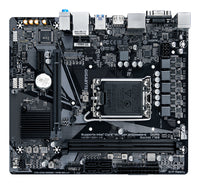 GIGABYTE H610M S2H V2 Motherboard - Unterstützt Intel Core 14. Generation CPUs, 4+1+1 Hybrid Phasen Digital VRM, bis zu 5600MHz DDR5, 1xPCIe 3.0 M.2, GbE LAN, USB 3.2 Gen 1