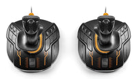 Thrustmaster T.16000M FCS SPACE SIM DUO Schwarz, Orange USB Flightstick Analog / Digital PC