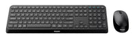 Philips 4000 series SPT6407B/31 Tastatur Maus enthalten Universal RF Wireless + Bluetooth QWERTY Englisch Schwarz