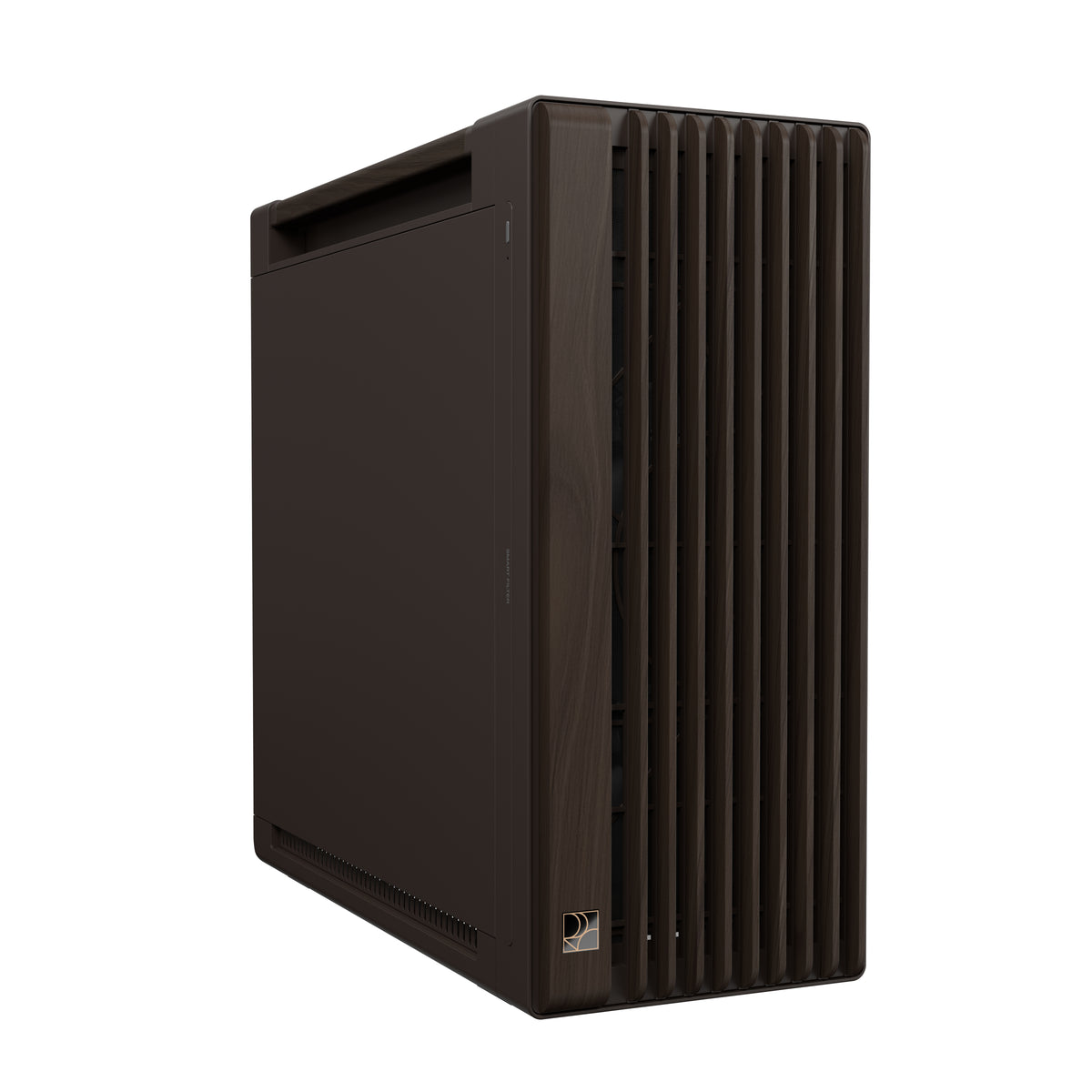 ASUS ProArt PA602 Wood Edition Retro Brown - Metal Panel Midi Tower Braun