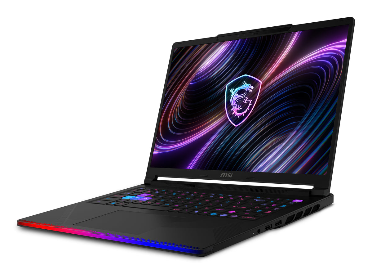 MSI Raider 16 Max HX B2WI-079 Intel Core Ultra 9 290HX Plus Laptop 40,6 cm (16") Quad HD+ 32 GB DDR5-SDRAM 2 TB SSD NVIDIA GeForce RTX 5080 Laptop GPU Wi-Fi 7 (802.11be) Windows 11 Home Schwarz Deutsch