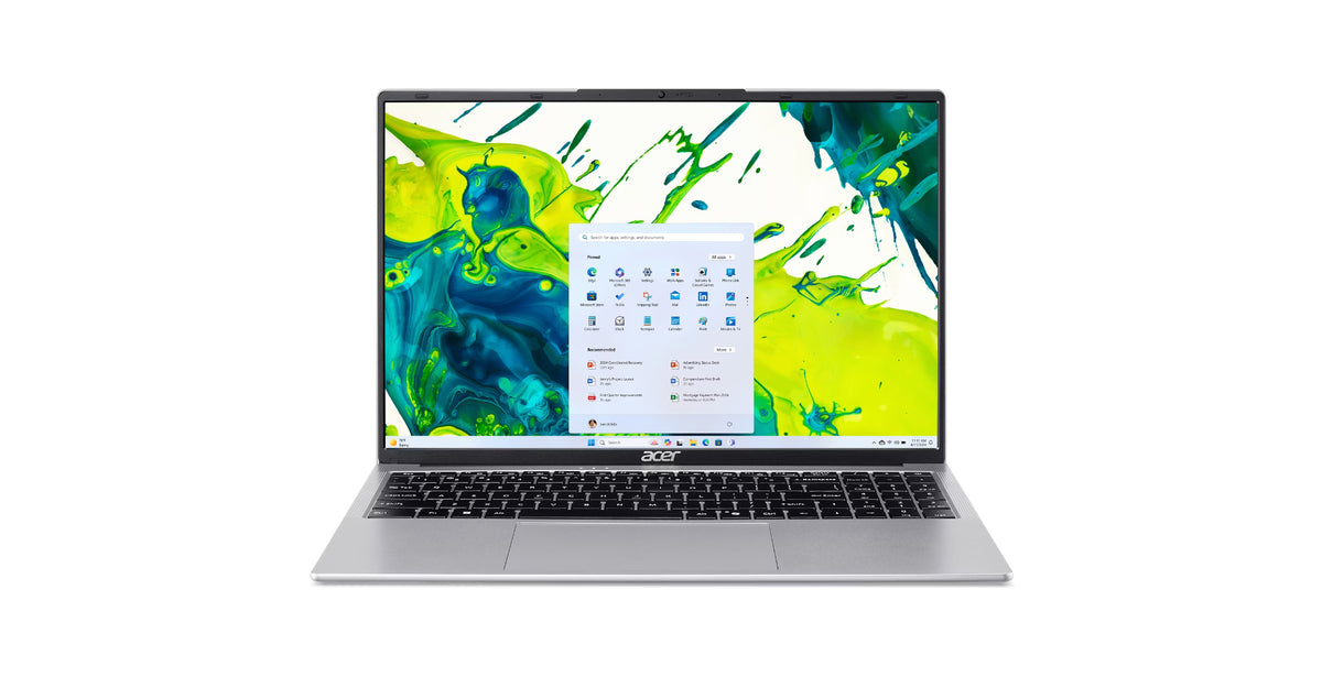 Acer Aspire Lite AL16-54P-523X Intel® Core™ i5 i5-1334U Laptop 40,6 cm (16") WUXGA 16 GB DDR5-SDRAM 512 GB SSD Wi-Fi 6 (802.11ax) Windows 11 Home Silber