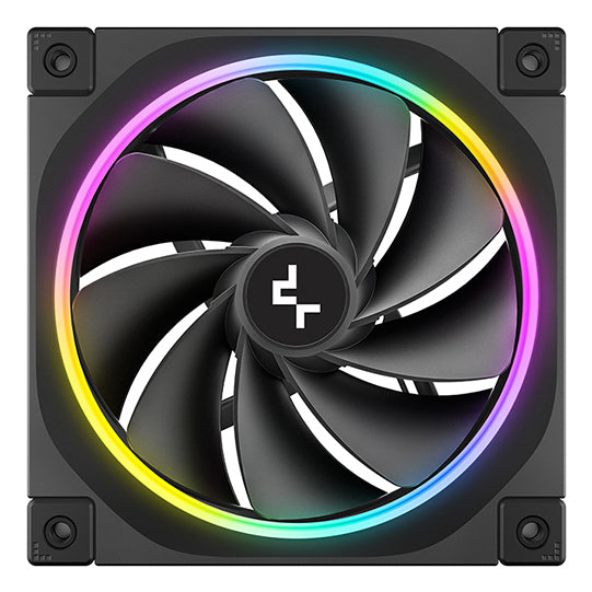 DeepCool FL12R-3 IN 1 Computergehäuse Ventilator 12 cm Schwarz 3 Stück(e)