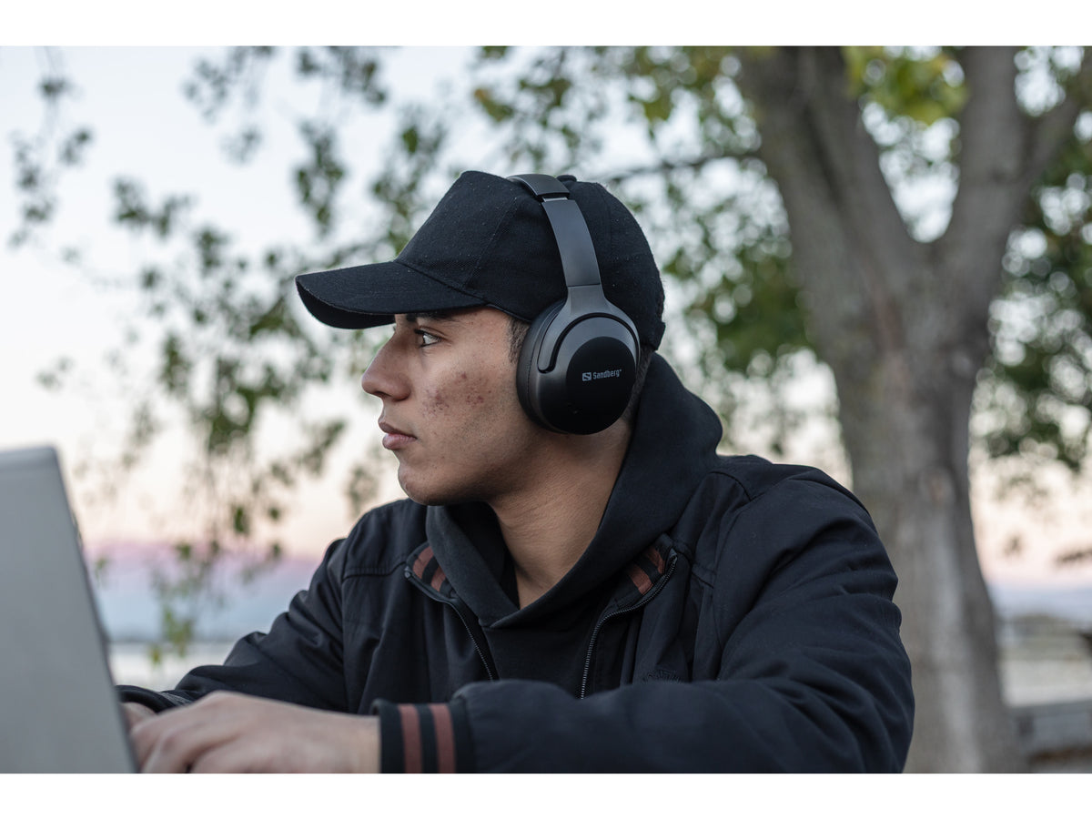 Sandberg 126-53 Kopfhörer & Headset Kabellos Kopfband Anrufe/Musik Bluetooth Schwarz