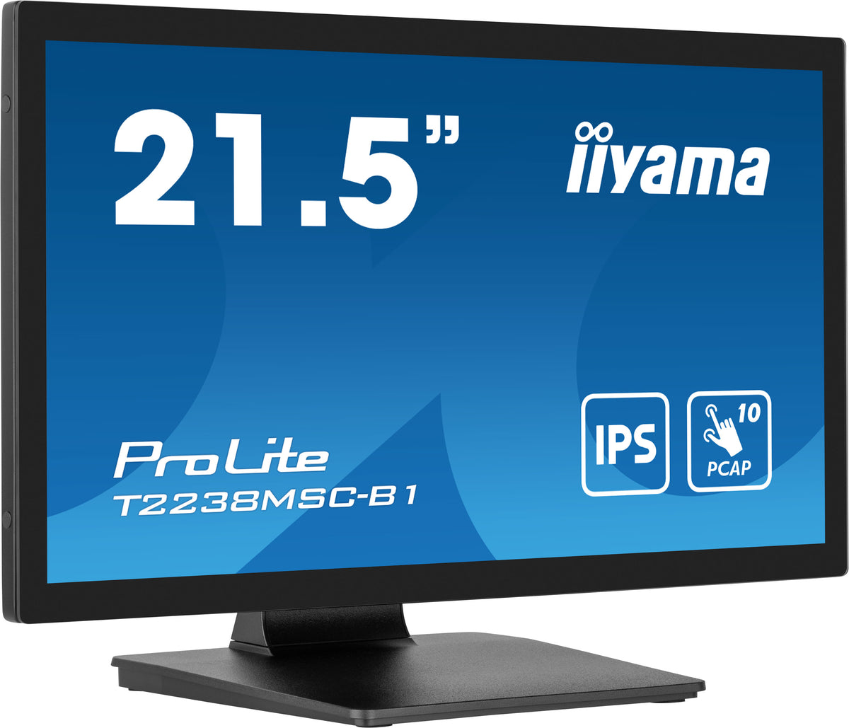 iiyama ProLite T2238MSC-B1 Computerbildschirm 54,6 cm (21.5") 1920 x 1080 Pixel Full HD LED Touchscreen Schwarz