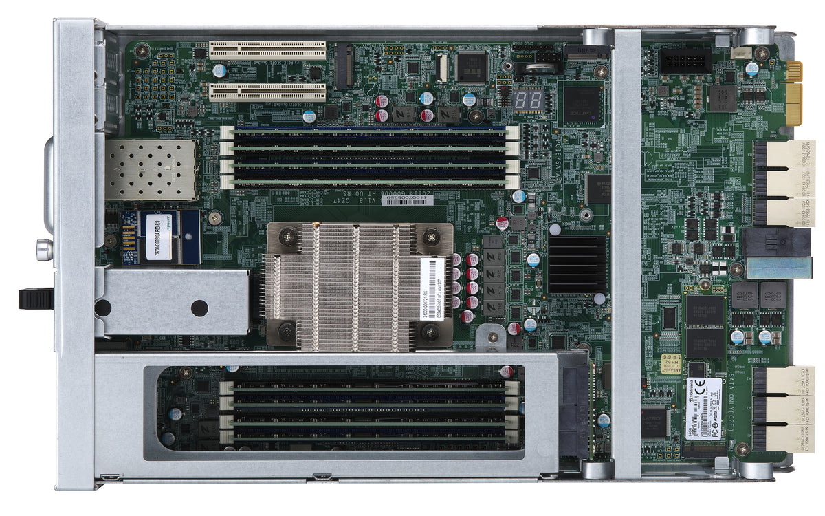 QNAP ES2486dc NAS Rack (2U) Intel® Xeon® D D-2142IT 96 GB DDR4 0 TB QNAP Enterprise System Schwarz