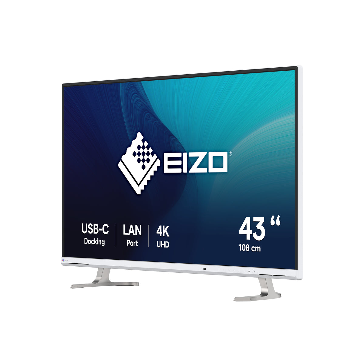 EIZO FlexScan EV4340X-WT Computerbildschirm 108 cm (42.5") 3840 x 2160 Pixel 4K Ultra HD LCD Weiß