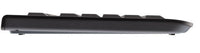 CHERRY KC 1000 Tastatur Büro USB QWERTY Spanisch Schwarz