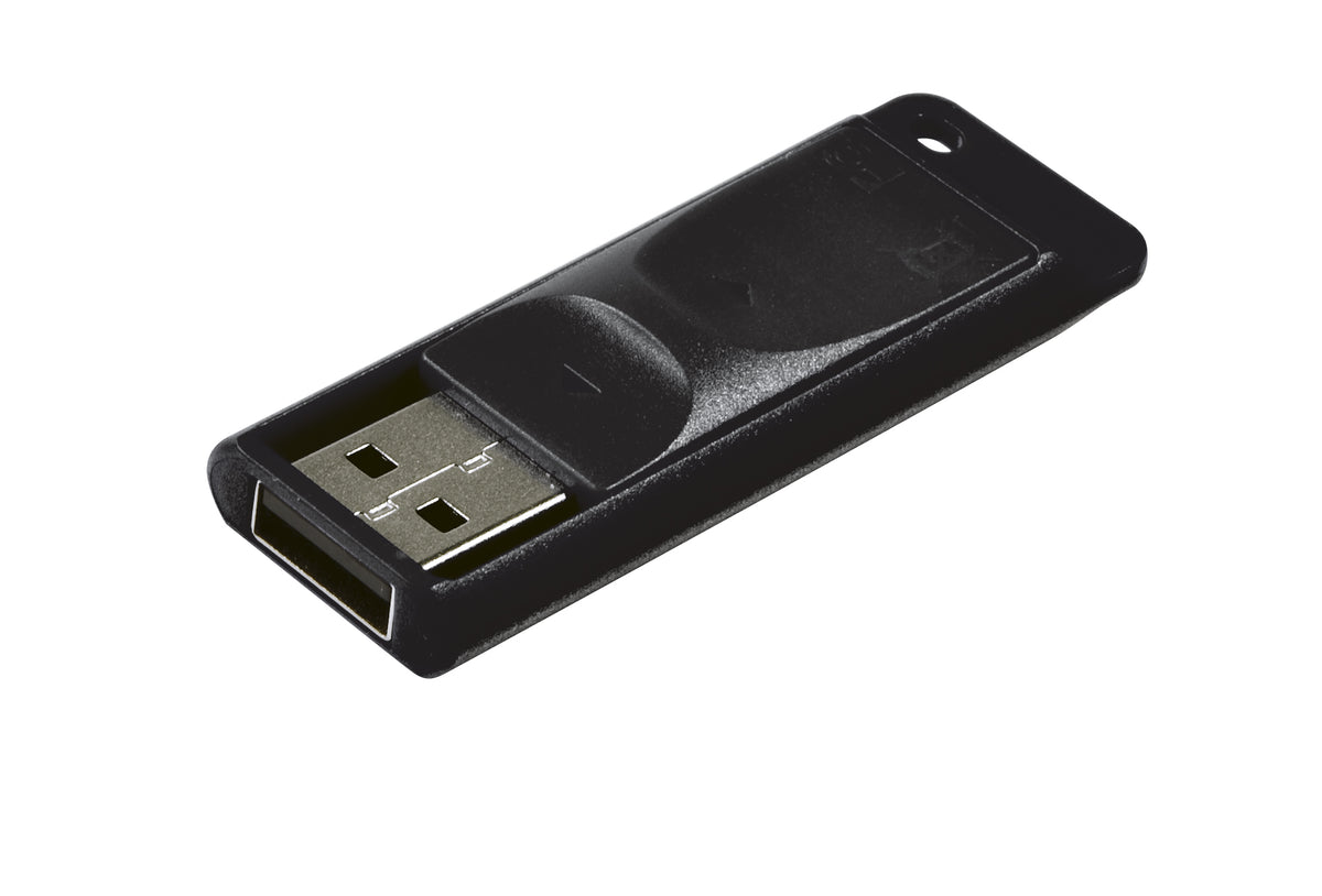 Verbatim Slider - USB-Stick 16 GB - Schwarz