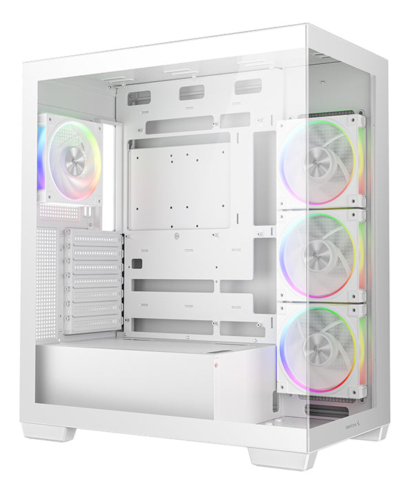 DeepCool CG580 4F V2 Midi Tower Weiß