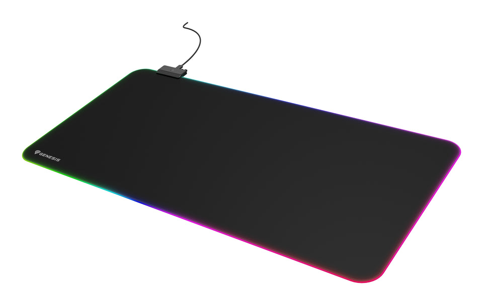 GENESIS Boron 500 XXL RGB Gaming Mouse Pad Black
