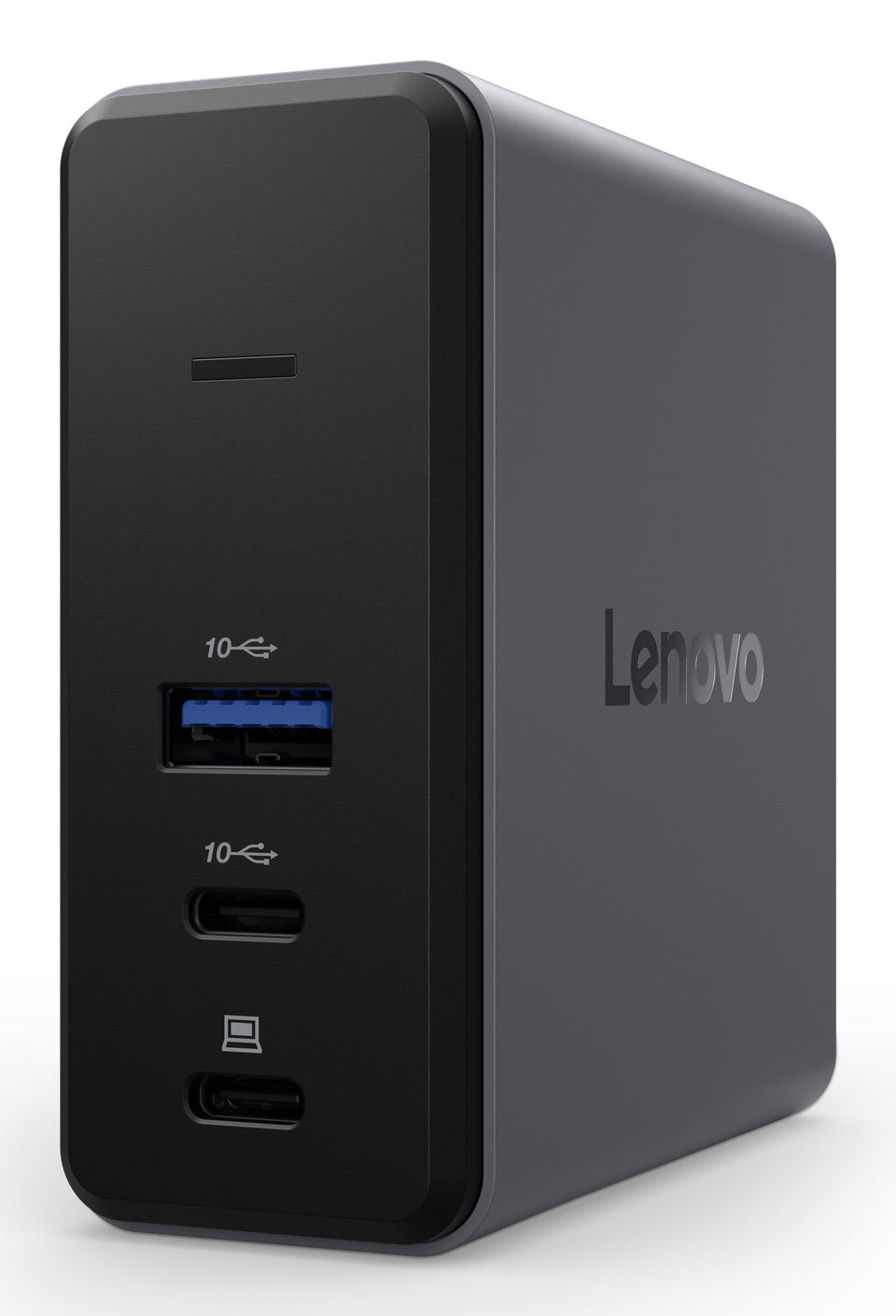 Lenovo X9 Charging GaN Dock Filaire USB 3.2 Gen 2 (3.1 Gen 2) Type-C Gris