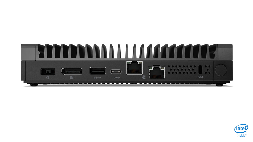 Lenovo ThinkCentre M90n Nano IoT Intel® Core™ i3 i3-8145U 4 GB DDR4-SDRAM 128 GB SSD Windows 10 Pro Mini PC Mini-PC Schwarz